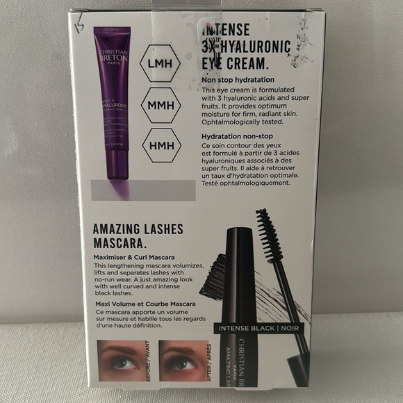 Christian Breton Paris All About Eyes Intense Hyaluronic Eye Cream w/Mascara. - Picture 2 of 3